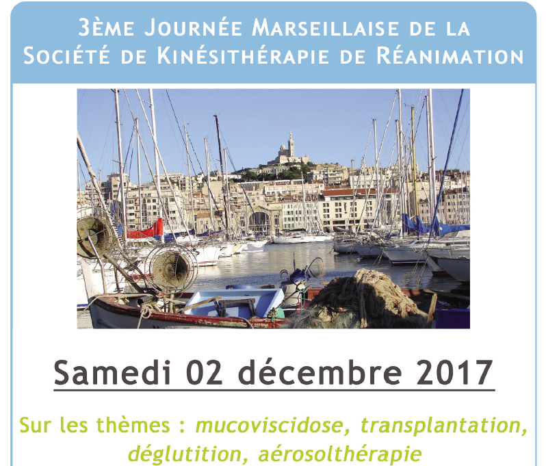 3ème Journée Marseillaise de la SKR – Mucoviscidose, transplantation, déglutition, aérosolthérapie